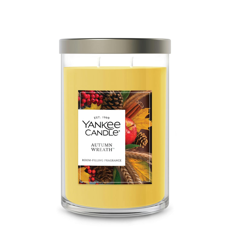 Autumn Wreath™ Large Tumbler Candle O6