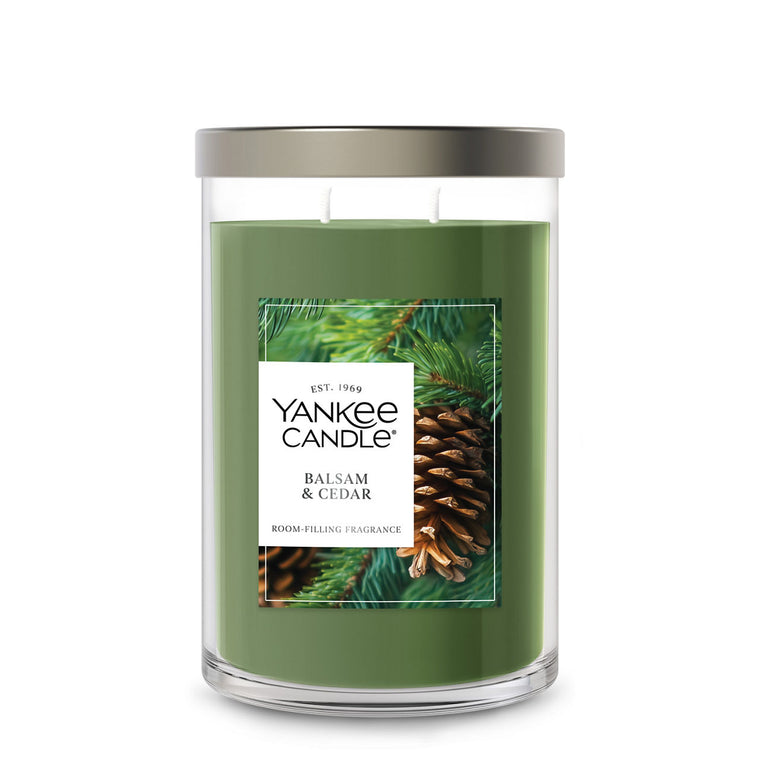 Balsam & Cedar Large Tumbler Candle X5