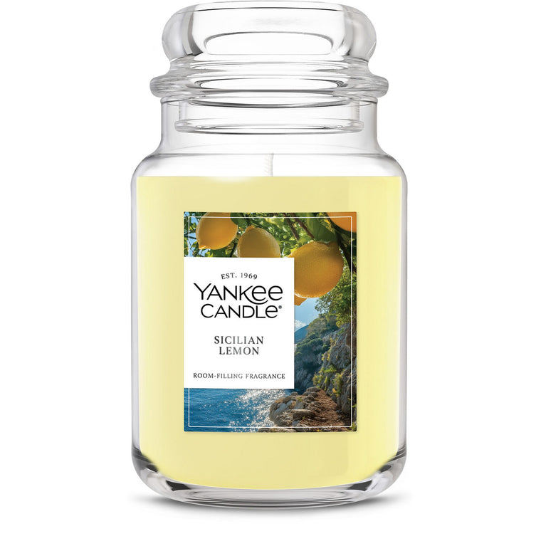 Sicilian Lemon Original Large Jar Candle K5