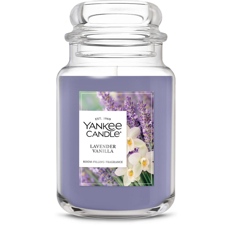 Lavender Vanilla Original Large Jar Candle C3