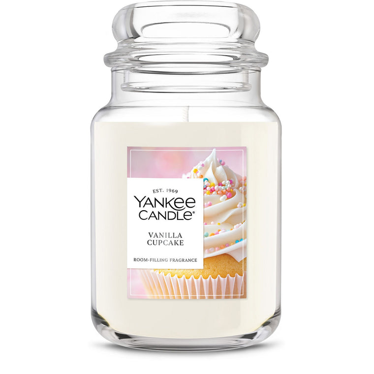 Vanilla Cupcake Original Large Jar Candle H7