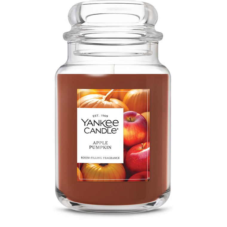 Apple Pumpkin Original Large Jar Candle Q9
