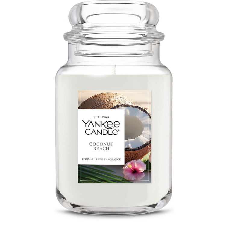 Coconut Beach Original Large Jar Candle H6