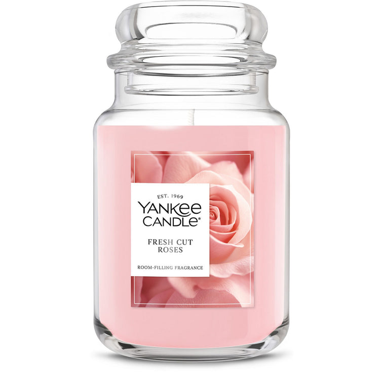 Fresh Cut Roses Original Large Jar Candle I3