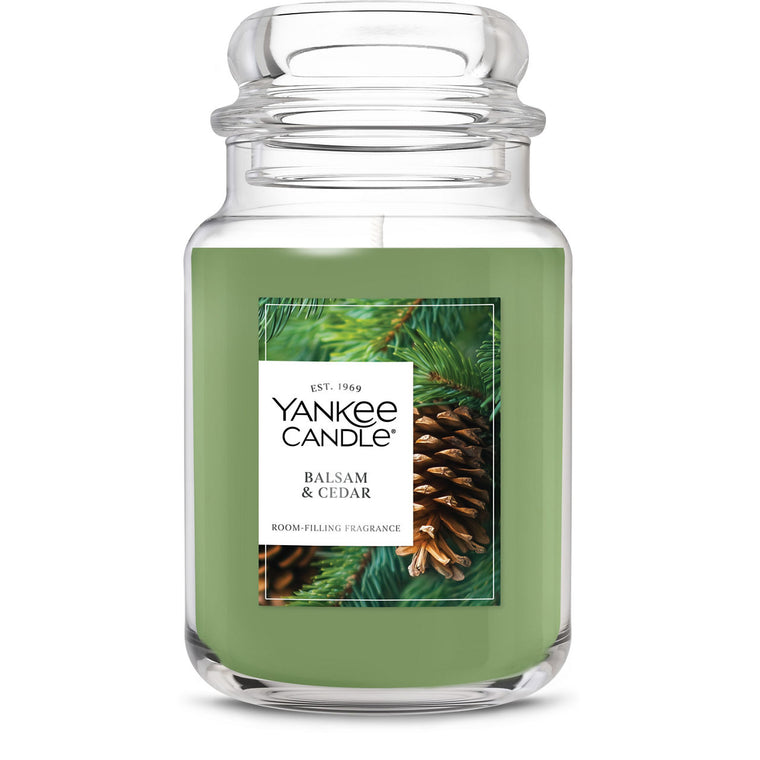 Balsam & Cedar Original Large Jar Candle C6