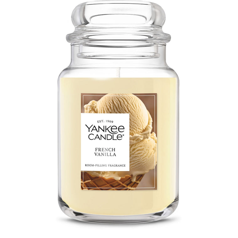French Vanilla Original Large Jar Candle L8