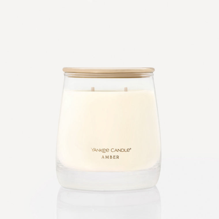 Amber Premium Two-Wick 12oz Candle T7