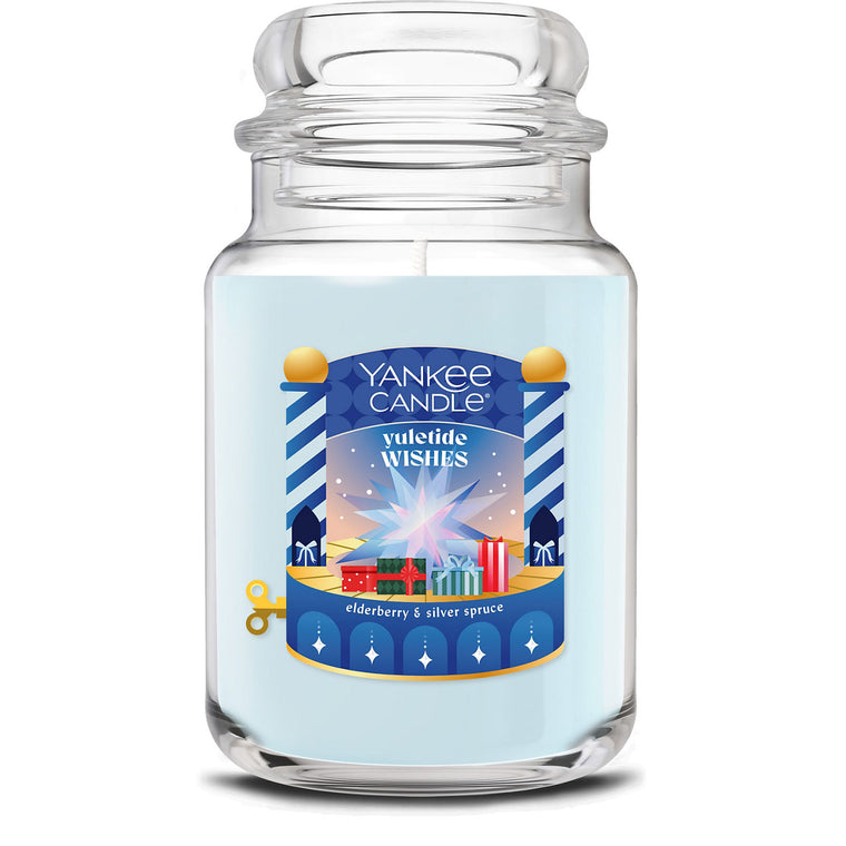 Yuletide Wishes Original Large Jar Candle P5