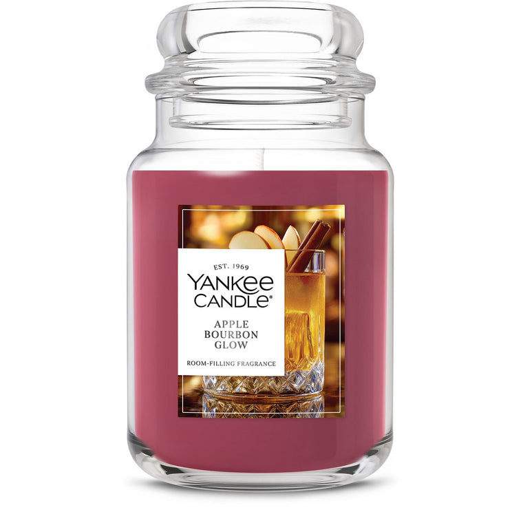 Apple Bourbon Glow Original Large Jar Candle C2