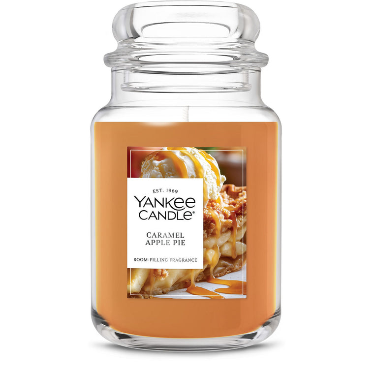 Caramel Apple Pie Original Large Jar Candle B6