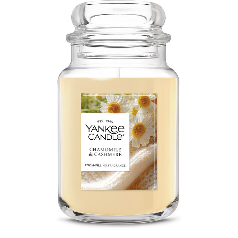 Chamomile & Cashmere Original Large Jar Candle Q4