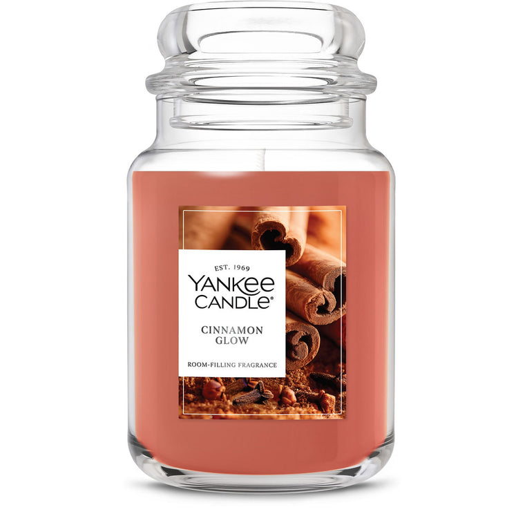 Cinnamon Glow Original Large Jar Candle D3
