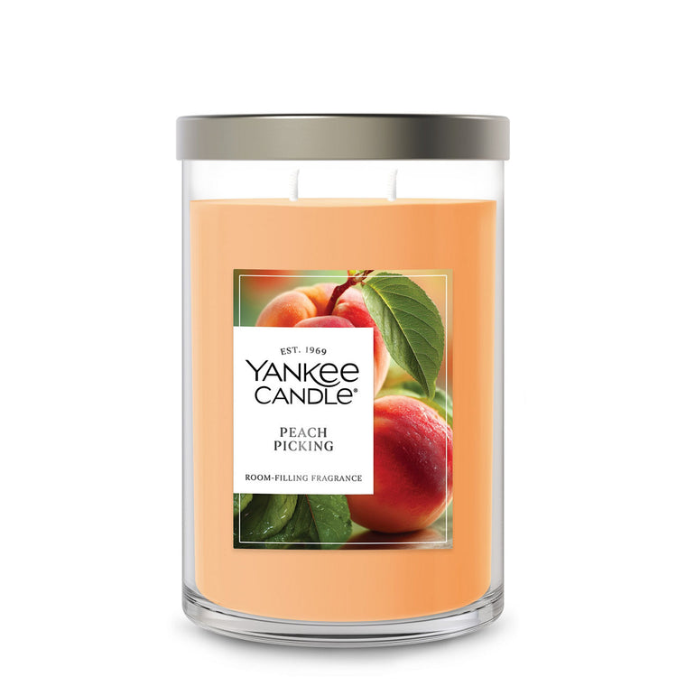 Peach Picking Large Tumbler Candle W1