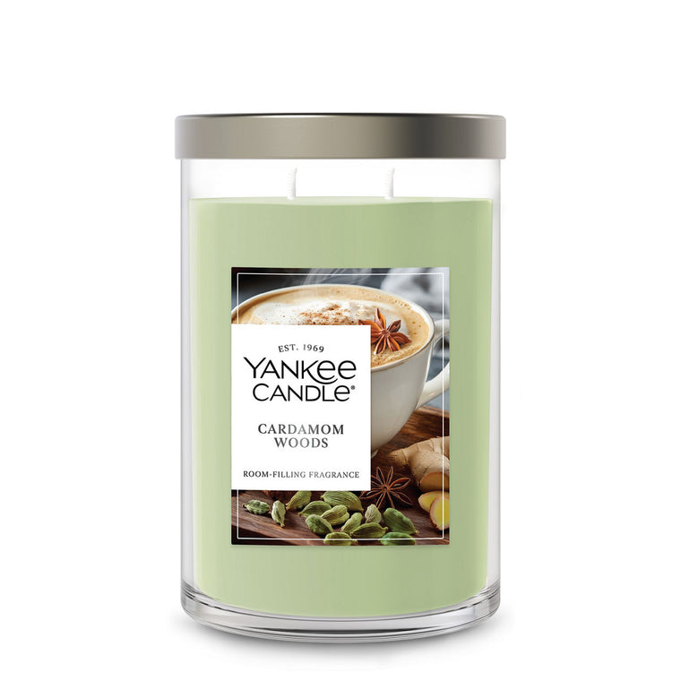 Cardamom Woods Large Tumbler Candle O1