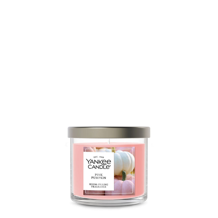 Pink Pumpkin Small Tumbler Candle J9