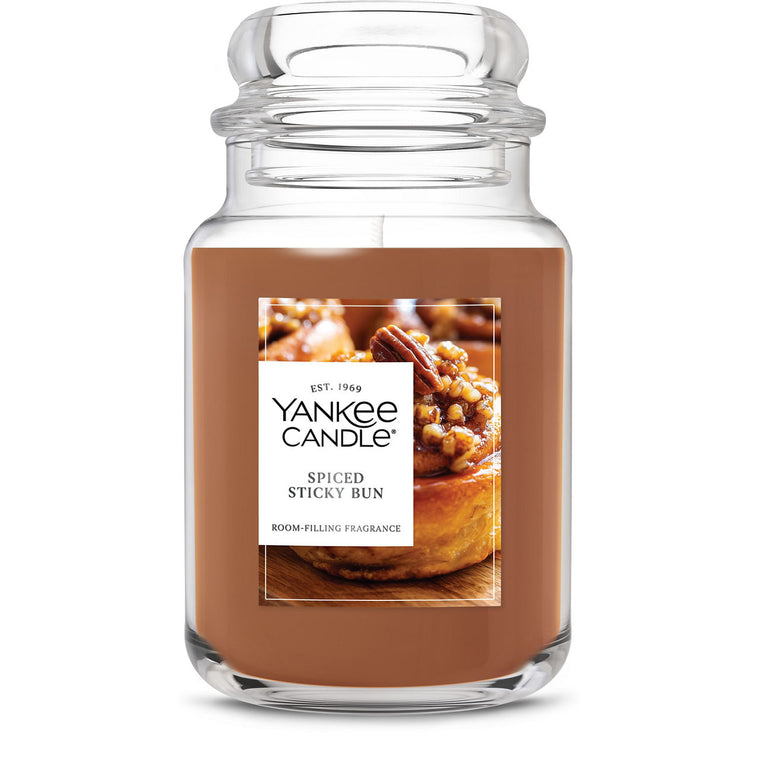 Spiced Sticky Bun Original Large Jar Candle K1