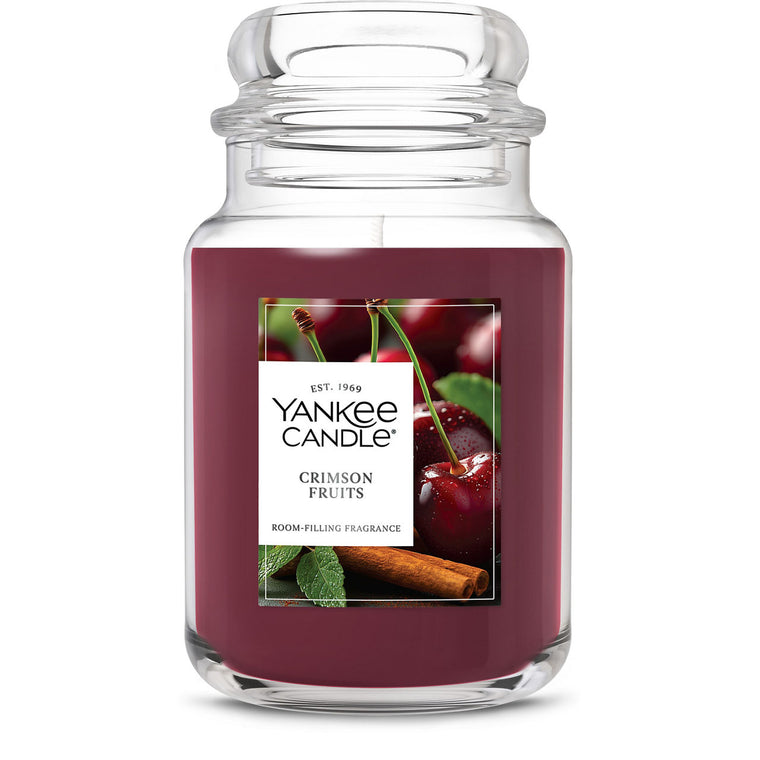 Crimson Fruits Original Large Jar Candle J9