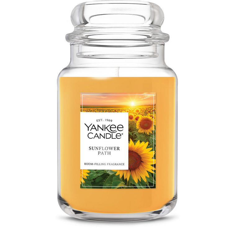 Sunflower Path Original Large Jar Candle B4