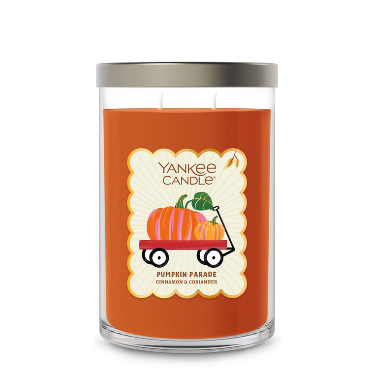 Pumpkin Parade Large Tumbler Candle X8