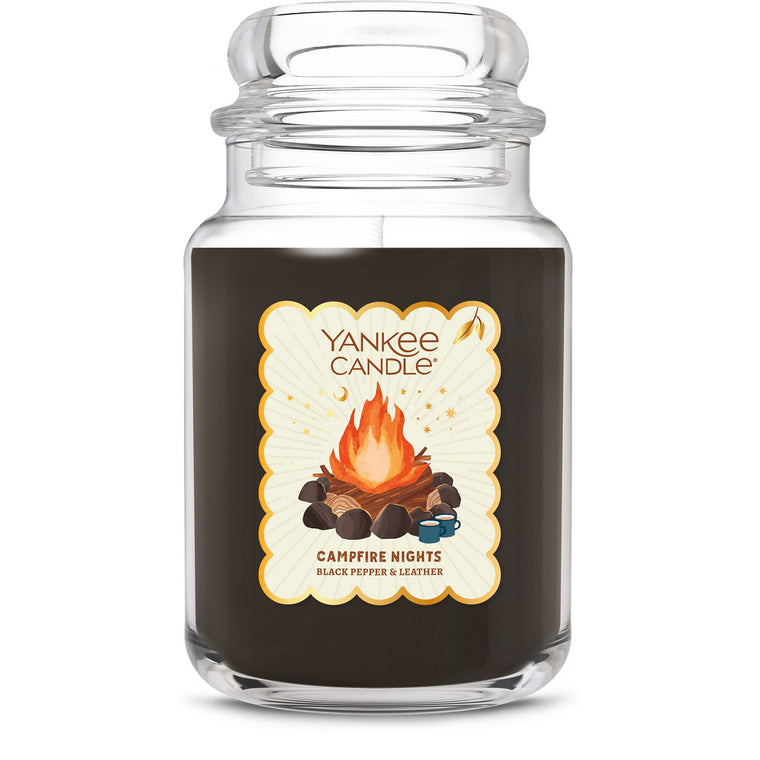 Campfire Nights Original Large Jar Candle T6