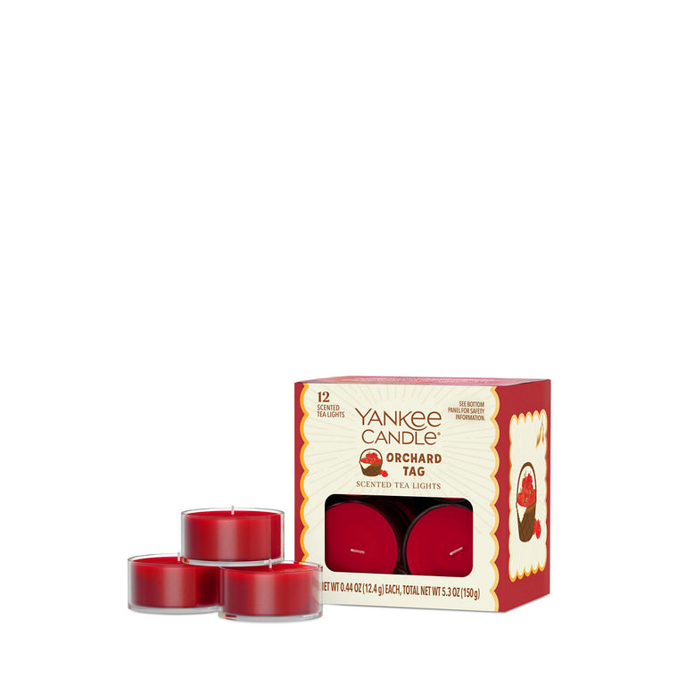 Orchard Tag Scented Tea Light Candles V4