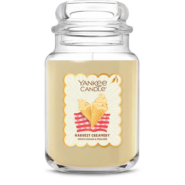 Harvest Creamery Original Large Jar Candle C7
