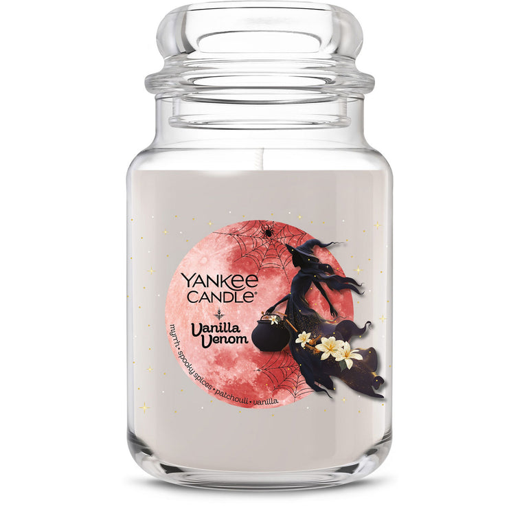 Vanilla Venom Original Large Jar Candle K1