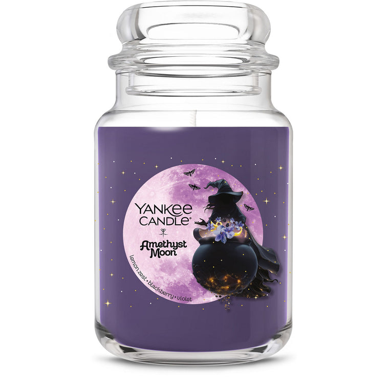 Amethyst Moon Original Large Jar Candle Q0