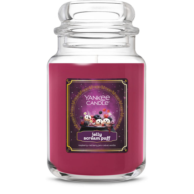 Jelly Scream Puff Original Large Jar Candle E9