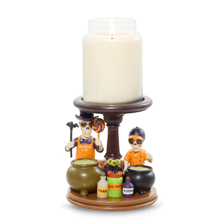 Bonebury Lane Lollipop Lab Candle Pedestal O7