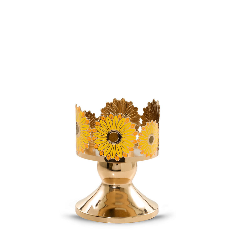 Sunflower Daze Candle Pedestal B0