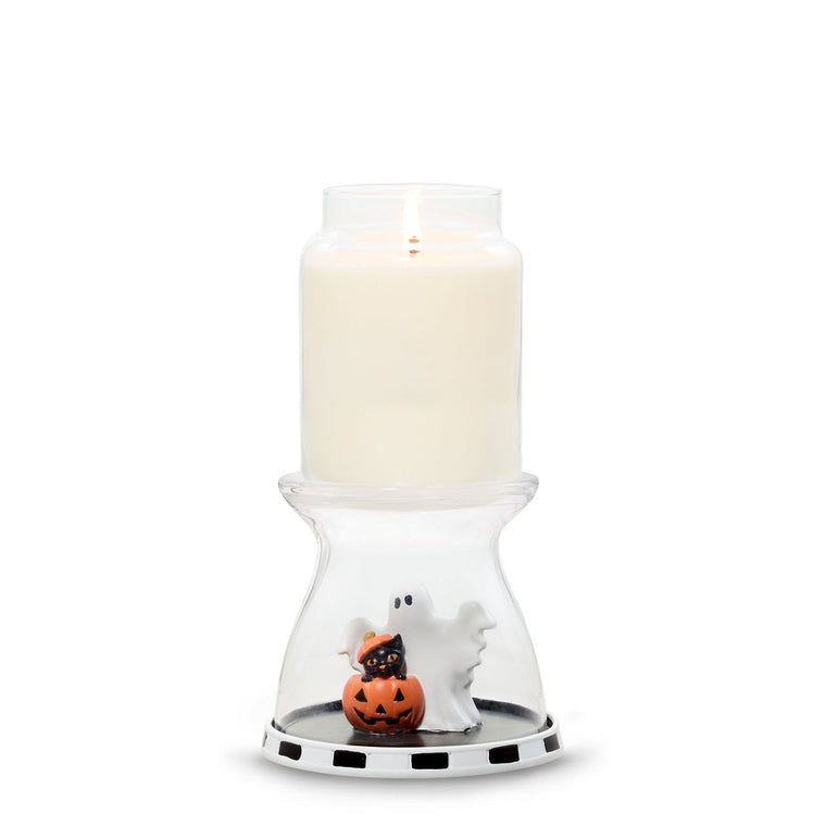 Ghost Cloche Candle Pedestal U3